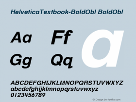 HelveticaTextbook-BoldObl