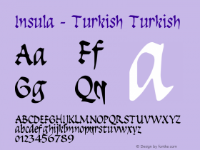 Insula - Turkish