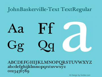 JohnBaskerville-Text