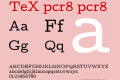 TeX pcr8