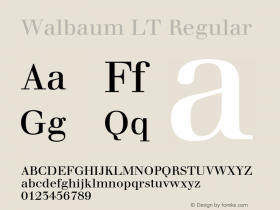 Walbaum LT