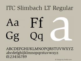 ITC Slimbach LT