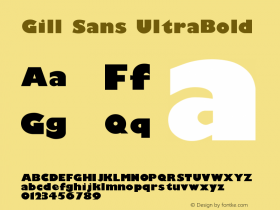 Gill Sans