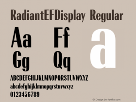 RadiantEFDisplay