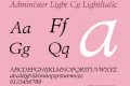 Administer Light Cg