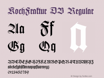 KochFraktur DB