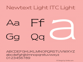 Newtext Light ITC