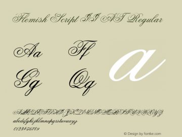 Flemish Script II AT