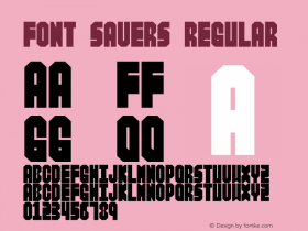 FONT SAVERS