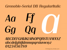 Grenoble-Serial DB