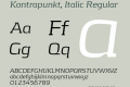 Kontrapunkt, Italic