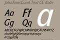 JohnSansCond Text CE