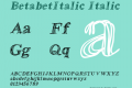 BetabetItalic