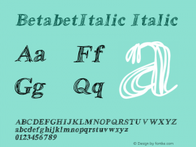 BetabetItalic