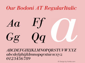 Our Bodoni AT