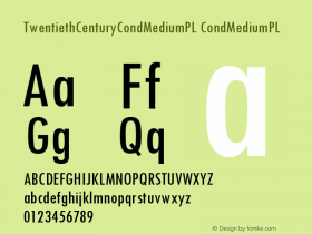 TwentiethCenturyCondMediumPL