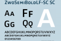 ZwoSemiBoldLF-SC