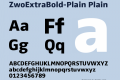 ZwoExtraBold-Plain