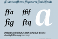 Atlantica Demi Ligatures