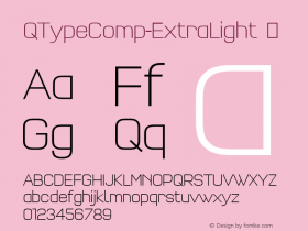 QTypeComp-ExtraLight