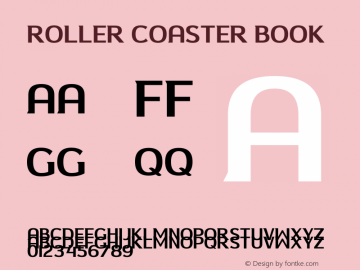 Roller Coaster Serif Font Family Search Fontke