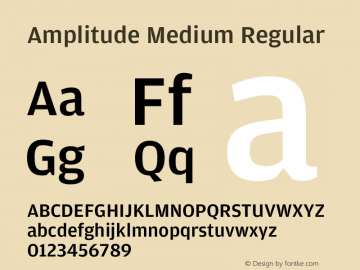 Amplitude Medium