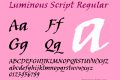 Luminous Script