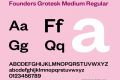 Founders Grotesk Medium