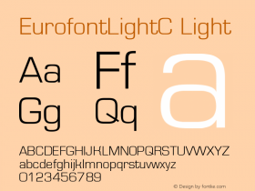 EurofontLightC