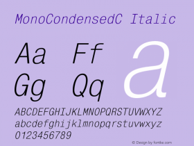 MonoCondensedC