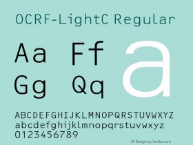 OCRF-LightC