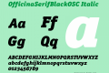 OfficinaSerifBlackOSC