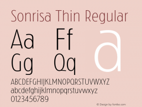 Sonrisa Thin
