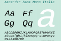 Ascender Sans Mono