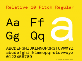 Relative 10 Pitch