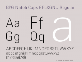 BPG Nateli Caps GPL&GNU
