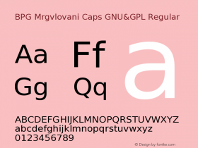 BPG Mrgvlovani Caps GNU&GPL