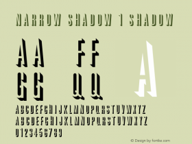 Narrow Shadow 1
