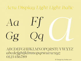 Acta Display Light