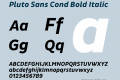 Pluto Sans Cond Bold