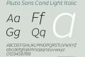 Pluto Sans Cond Light