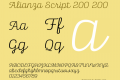 Alianza Script 200