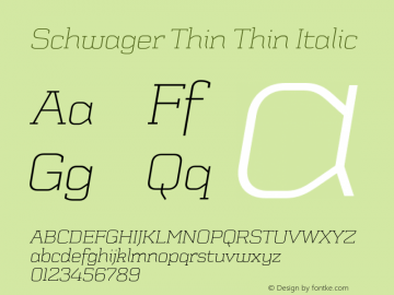 Schwager Thin