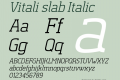 Vitali slab