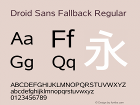 Droid Sans Fallback