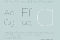 Grey Sans UltThin