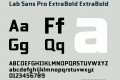 Lab Sans Pro ExtraBold