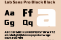Lab Sans Pro Black