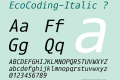 EcoCoding-Italic