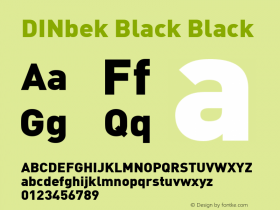 DINbek Black